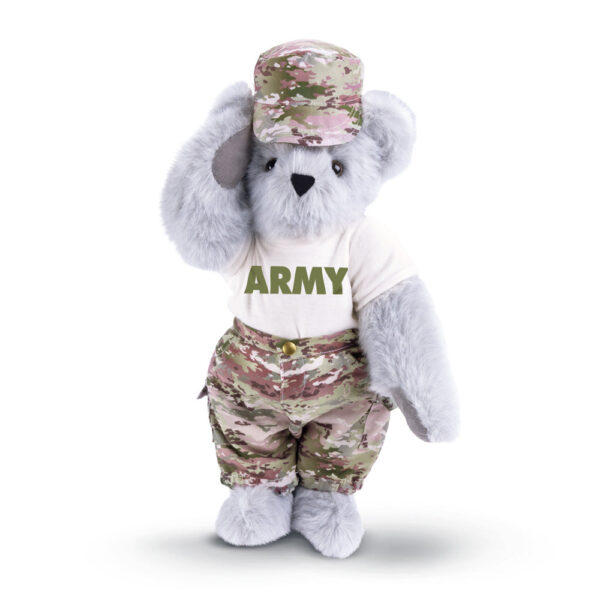 15 In. Honorable Hugs Camouflage Bear - Image 11