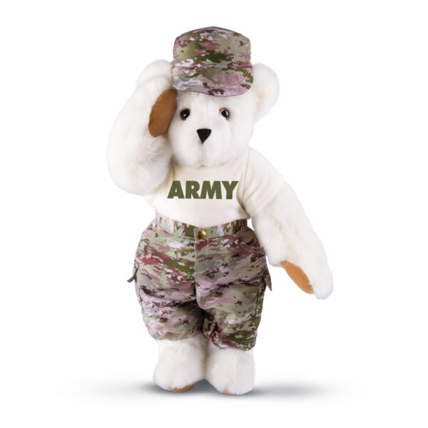 15 In. Honorable Hugs Camouflage Bear - Image 9