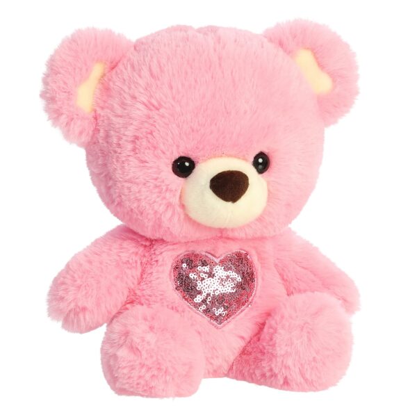 Fabrizar- Valentine - 13" Heart For You Bear™ - Pink - Image 2
