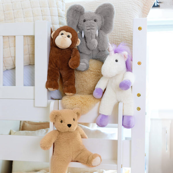 13 In. Snuggle Pal Bear - Image 5