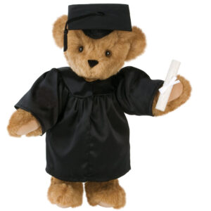15 In. Black Graduation Outfit with Diploma