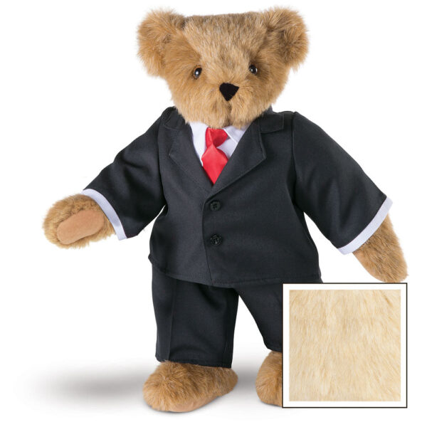 15 In. Business Bear, Black Suit - Image 5