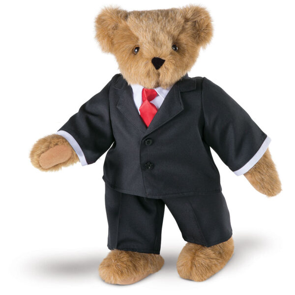 15 In. Business Bear, Black Suit - Image 4