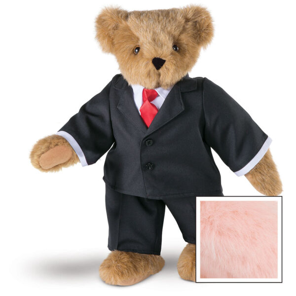 15 In. Business Bear, Black Suit - Image 3